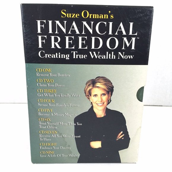 Suze Orman Financial Freedom Creating True Wealth Now System 9 CDs 4 Books - Picture 1 of 10